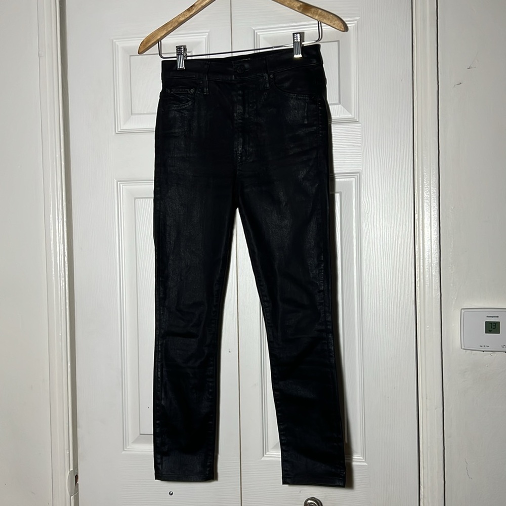 MOTHER Black Skinny Jeans - Picture 3 of 11